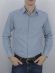 Camisa Masculina Lisa Mista - Cor Cinza