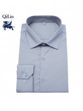 CAMISA MASC LISO 50/S - 6572 - Cinza Claro