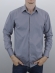 Camisa Masculina Lisa Mista - Cor Chumbo