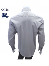 CAMISA MASC LISO 50/S - 6572 - Cinza Claro