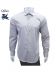 CAMISA MASC LISO 50/S - 6572 - Cinza Claro